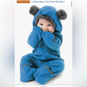 Cuddle Club baby fleece onesie